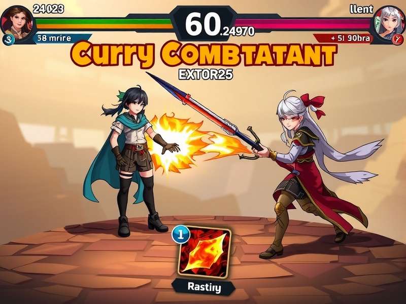 Curry Combatant Game Screenshot